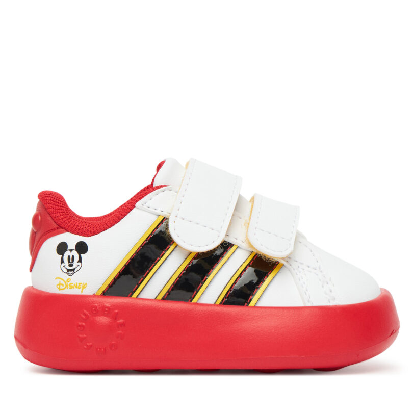 Сникърси adidas Grand Court Mickey Cf I JQ8070 Бял цвят на ниска цена