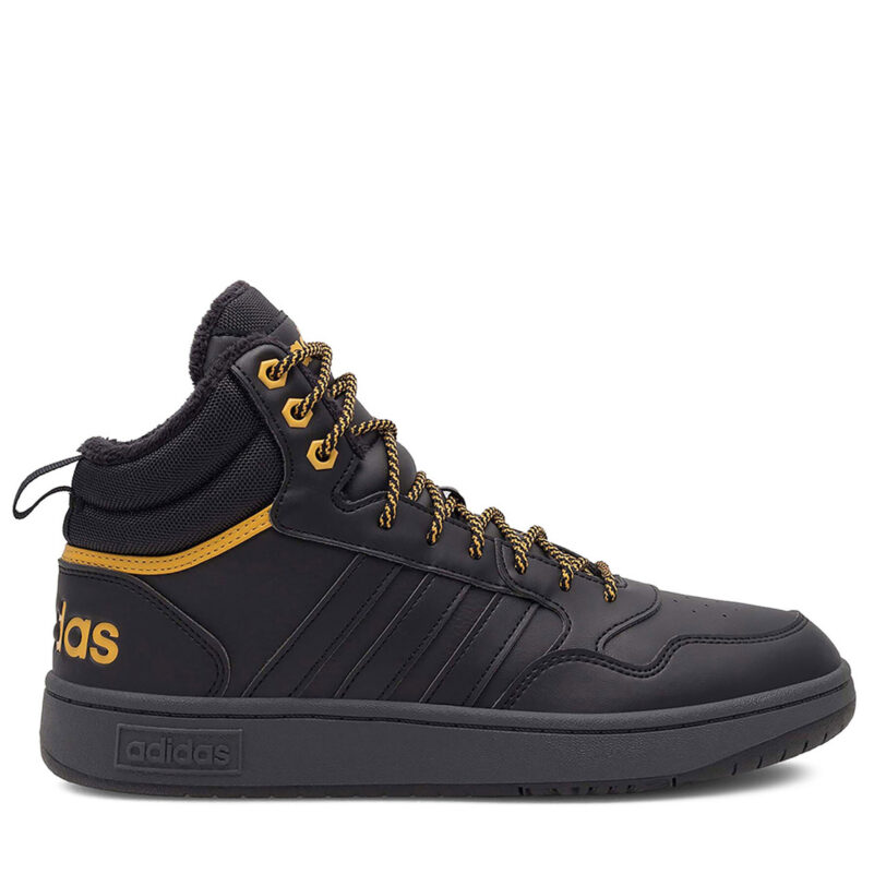 Сникърси adidas HOOPS 3.0 MID WINTER IG7928 Черен цвят на ниска цена