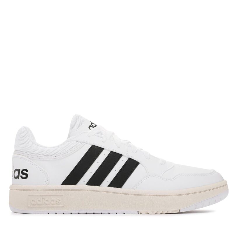 Сникърси adidas Hoops 3.0 Low Classic Vintage Shoes GY5434 Бял цвят на ниска цена
