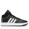 Сникърси adidas Hoops 3.0 Mid Classic Vintage Shoes GW3020 Черен цвят на ниска цена