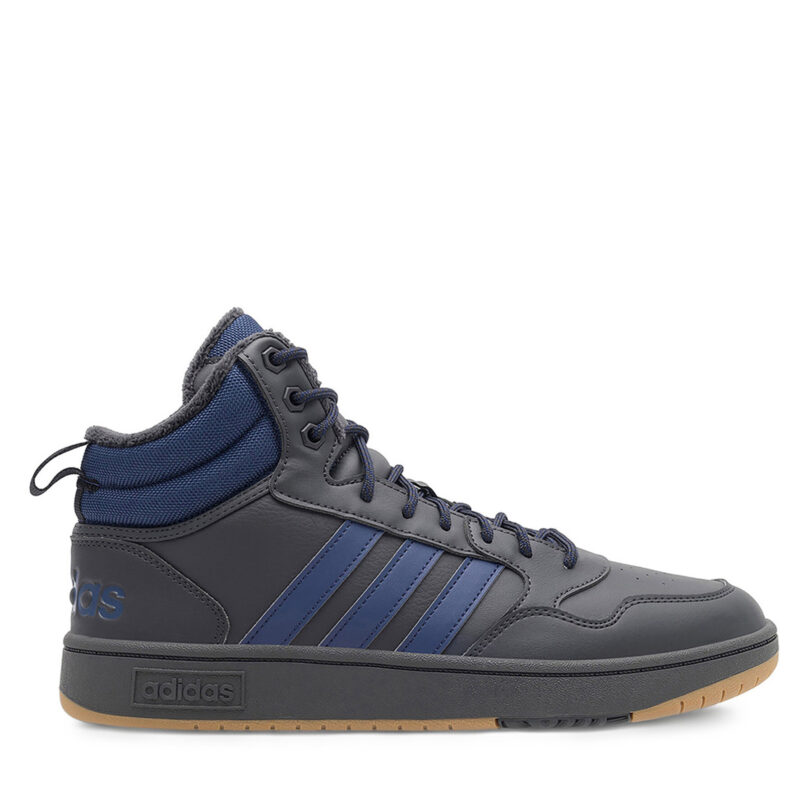 Сникърси adidas Hoops 3.0 Mid Winter IF2635 Сив цвят на ниска цена