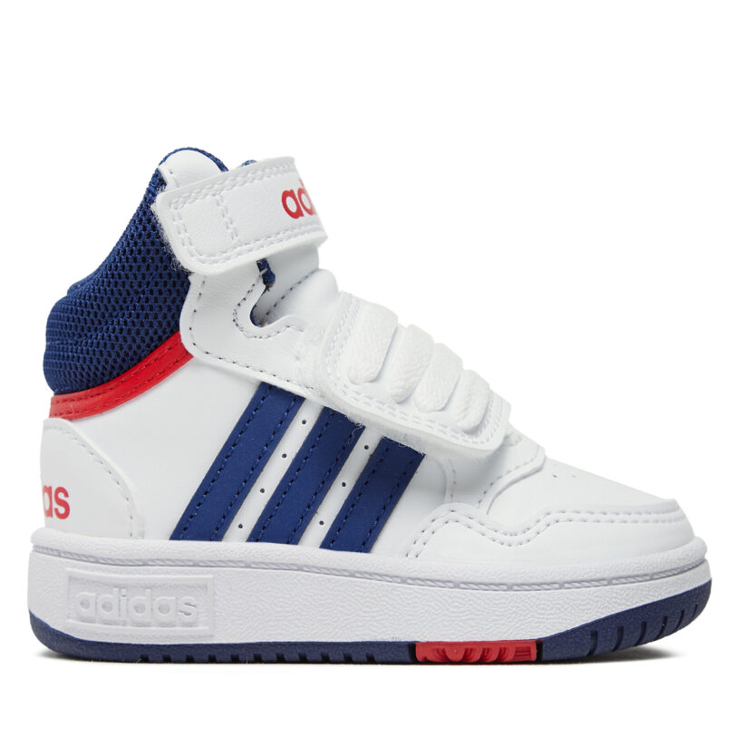 Сникърси adidas Hoops Mid GZ9650 Бял цвят на ниска цена