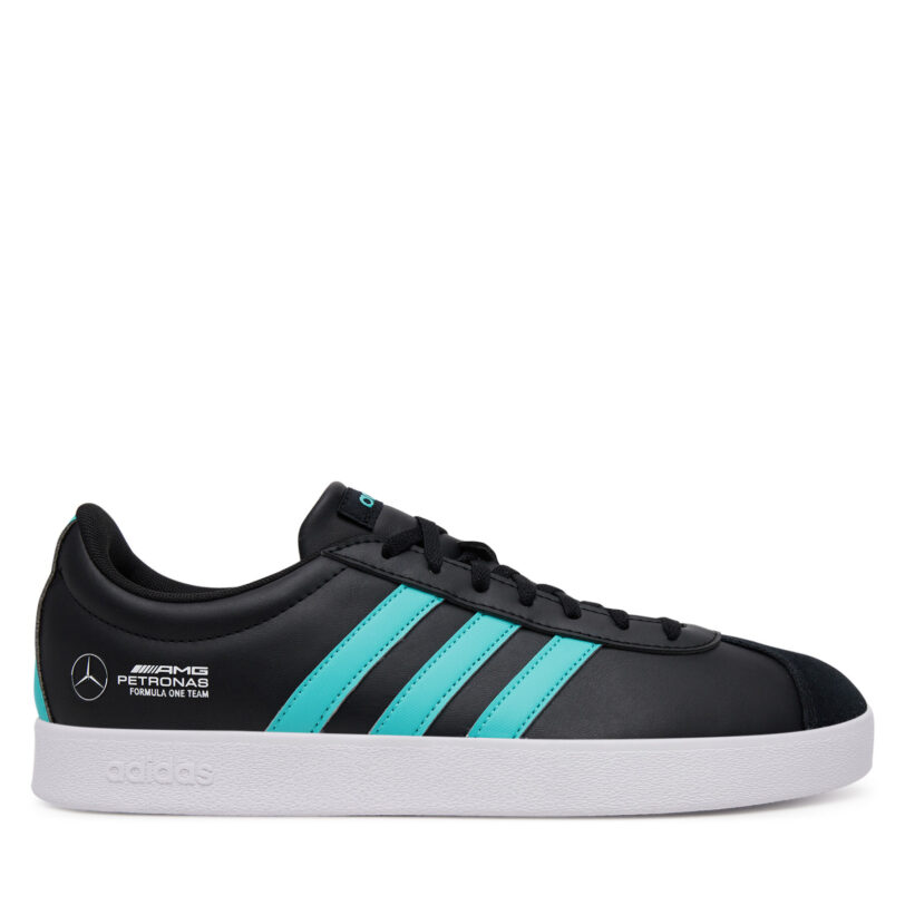 Сникърси adidas Mercedes - AMG Petronas Formula One Team Vl Court Base Trainers JR1068 Черен цвят на ниска цена