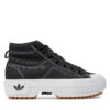 Сникърси adidas Nizza Trek W GZ8857 Черен цвят на ниска цена