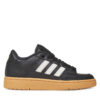Сникърси adidas Rapid Court Low J JQ1728 Черен цвят на ниска цена