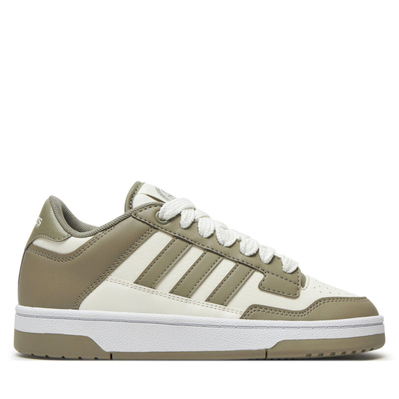 Сникърси adidas Rapid Court Low JR0165 Зелен цвят на ниска цена
