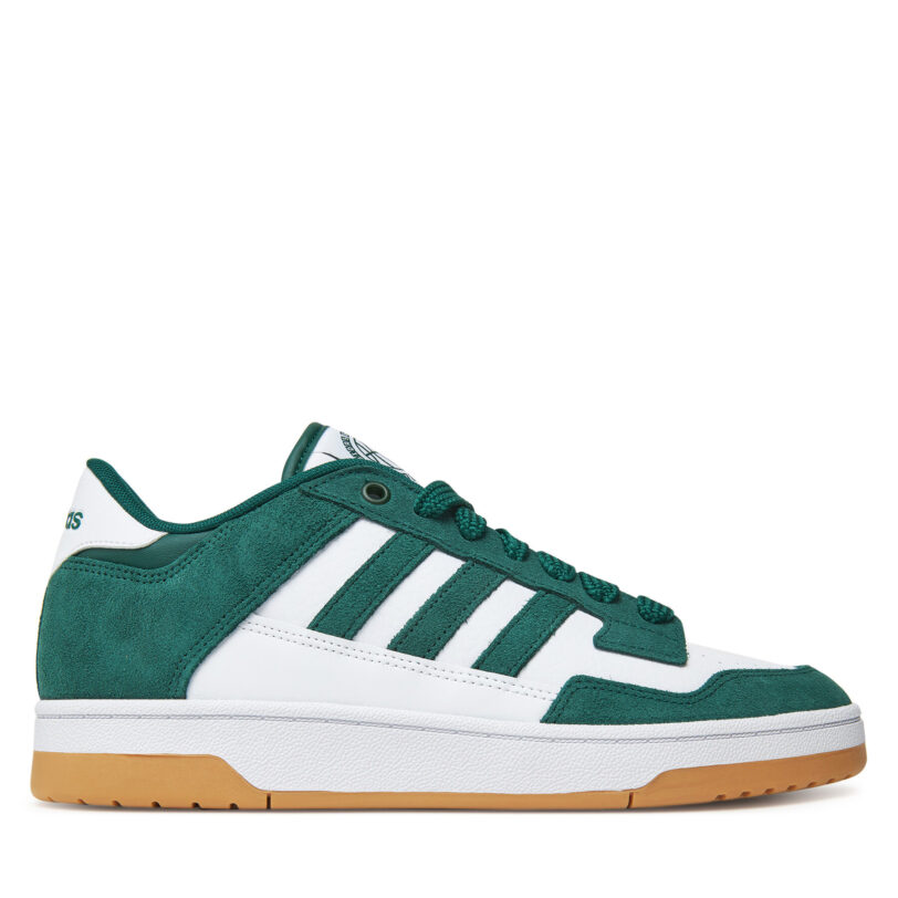 Сникърси adidas Rapid Court Low JR1009 Зелен цвят на ниска цена