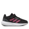 Сникърси adidas Runfalcon 3.0 Sport Running Elastic Lace Top Strap Shoes HP5875 Черен цвят на ниска цена