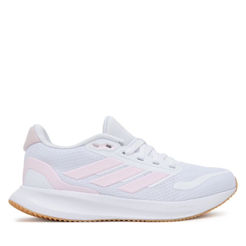 Сникърси adidas Runfalcon 5 JR2233 Бял цвят на ниска цена