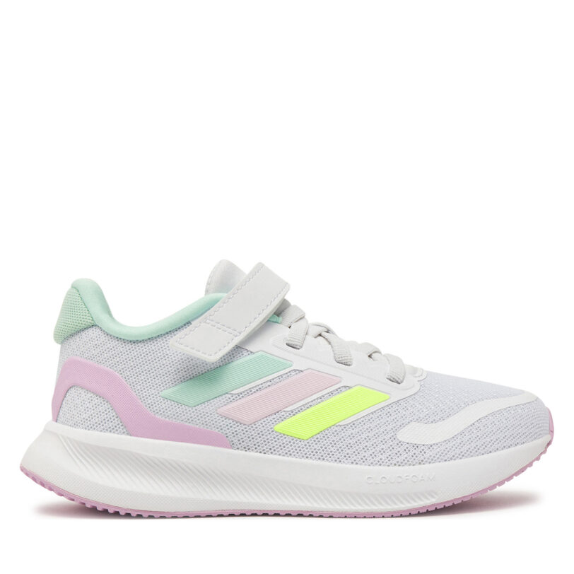 Сникърси adidas Runfalcon 5 Shoes Kids JP5153 Бял цвят на ниска цена