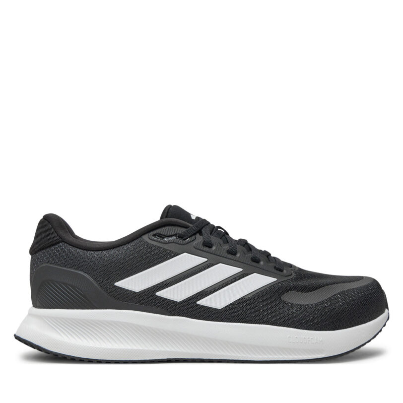 Сникърси adidas Runfalcon 5 Wide IE0552 Черен цвят на ниска цена