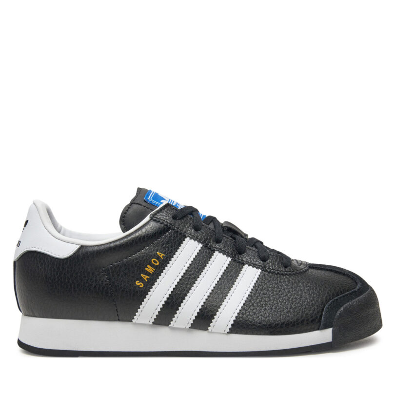 Сникърси adidas Samoa J JQ5089 Черен цвят на ниска цена