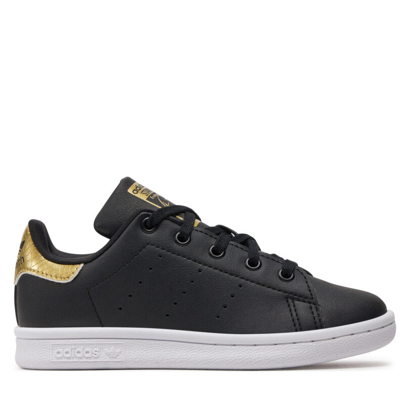 Сникърси adidas Stan Smith C GY4262 Черен цвят на ниска цена