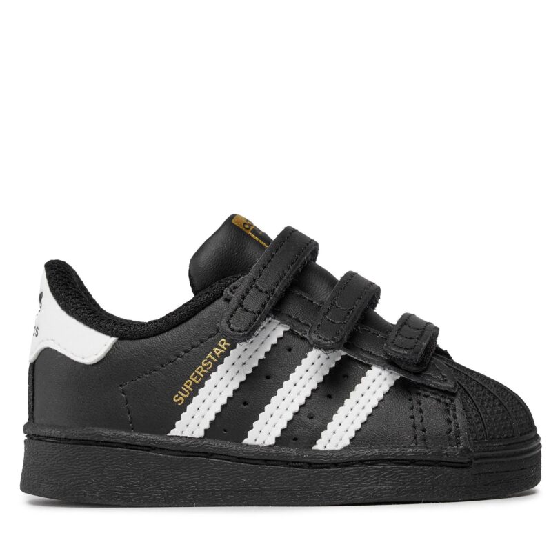 Сникърси adidas Superstar Cf I EF4843 Черен цвят на ниска цена
