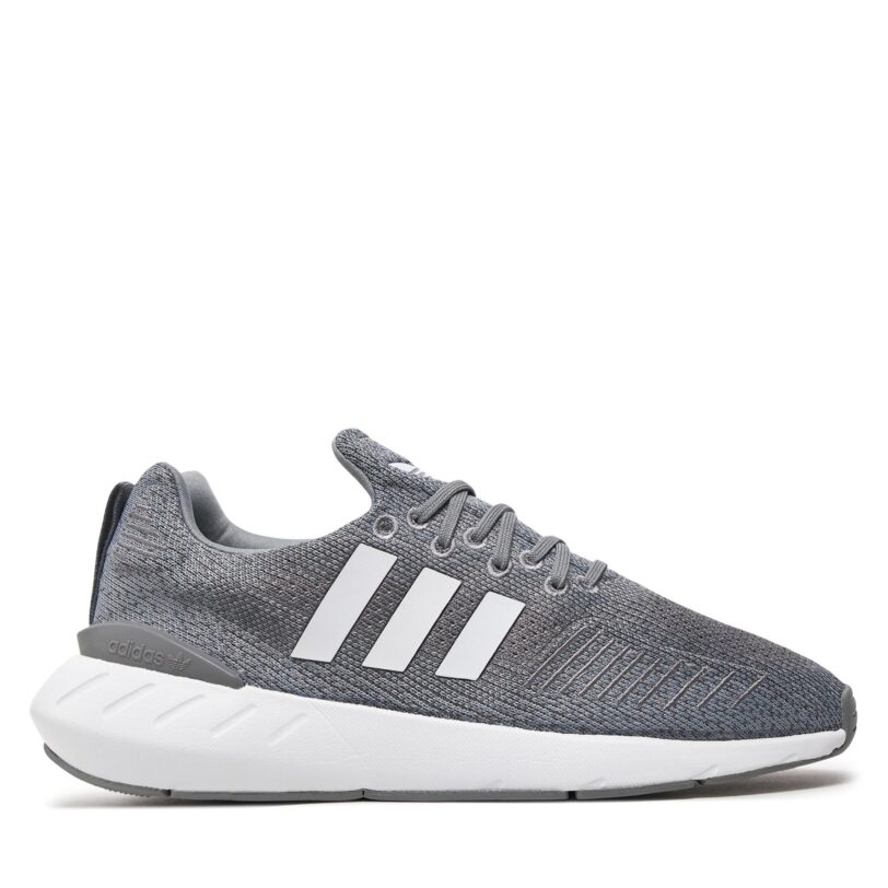 Сникърси adidas Swift Run 22 GZ3495 Сив цвят на ниска цена