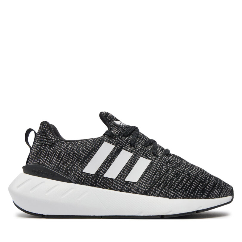 Сникърси adidas Swift Run 22 J GW8176 Сив цвят на ниска цена