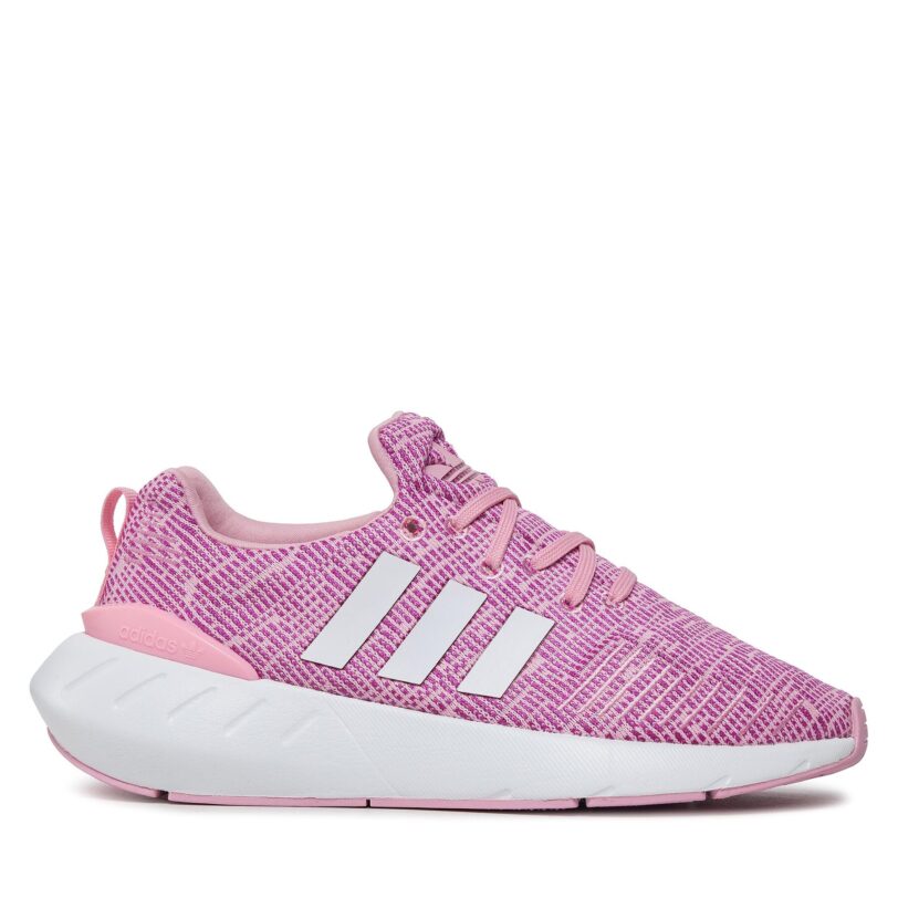 Сникърси adidas Swift Run 22 J GW8177 Розов цвят на ниска цена