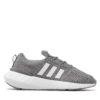 Сникърси adidas Swift Run 22 J GW8178 Сив цвят на ниска цена