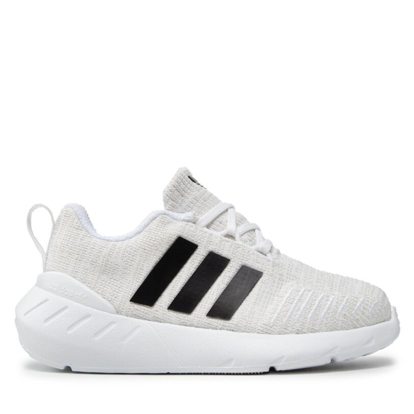 Сникърси adidas Swift Run22 C GW8183 Бял цвят на ниска цена