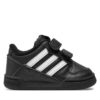 Сникърси adidas Team Court 2 Str Cf I ID6636 Черен цвят на ниска цена