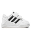 Сникърси adidas Team Court 2 Str Cf I ID6637 Бял цвят на ниска цена