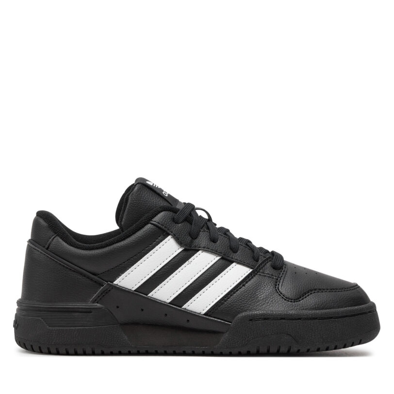 Сникърси adidas Team Court 2 Str J ID6630 Черен цвят на ниска цена