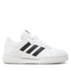 Сникърси adidas Team Court 2 Str J ID6631 Бял цвят на ниска цена