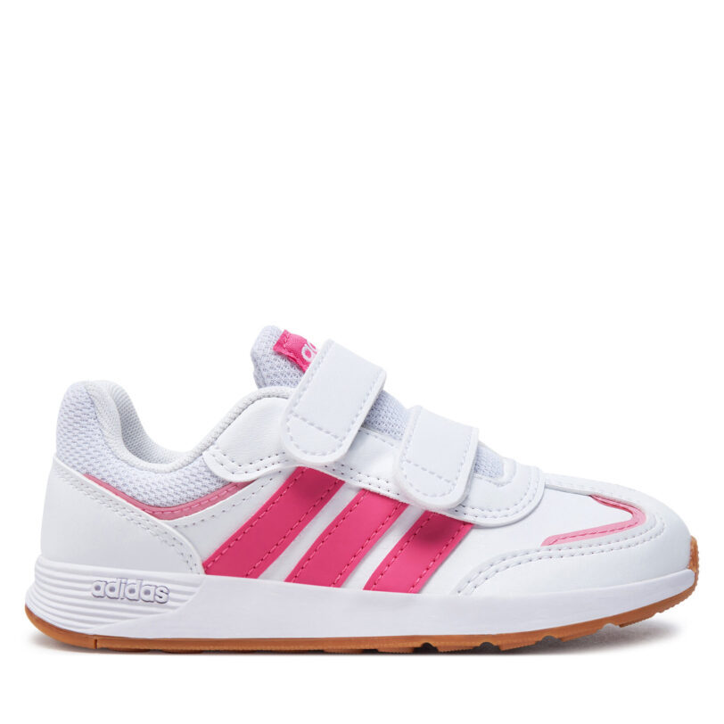 Сникърси adidas Tensaur Switch JI1052 Бял цвят на ниска цена