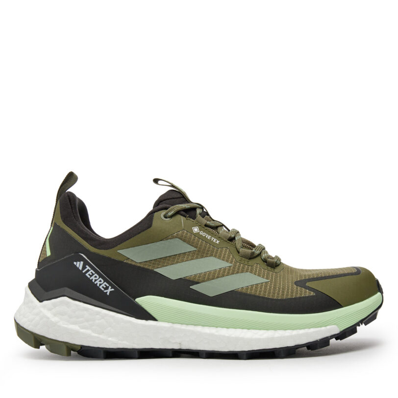 Сникърси adidas Terrex Free Hiker 2.0 Low GORE-TEX Hiking IE5104 Зелен цвят на ниска цена