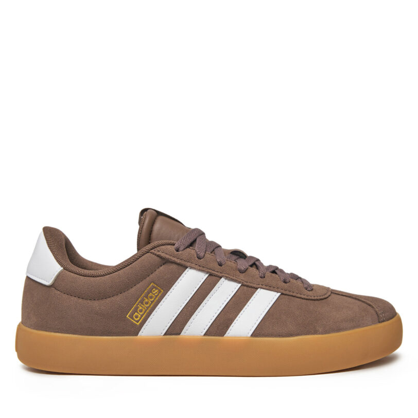 Сникърси adidas VL Court 3.0 JP7536 Кафяв цвят на ниска цена