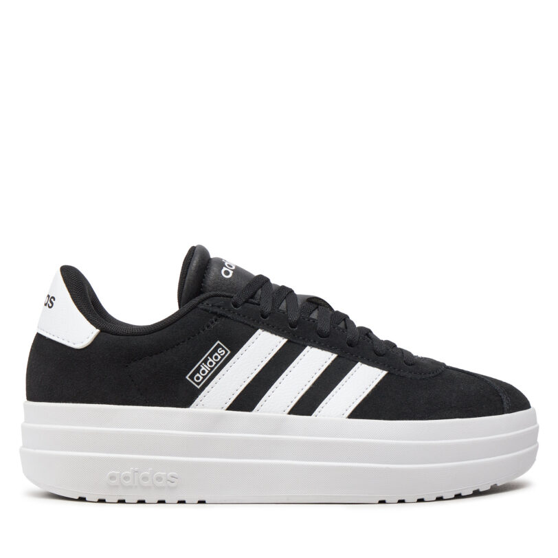 Сникърси adidas VL Court Bold IH9995 Черен цвят на ниска цена