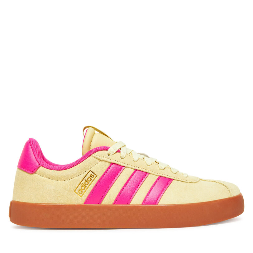 Сникърси adidas Vl Court 3.0 JR8649 Жълт цвят на ниска цена