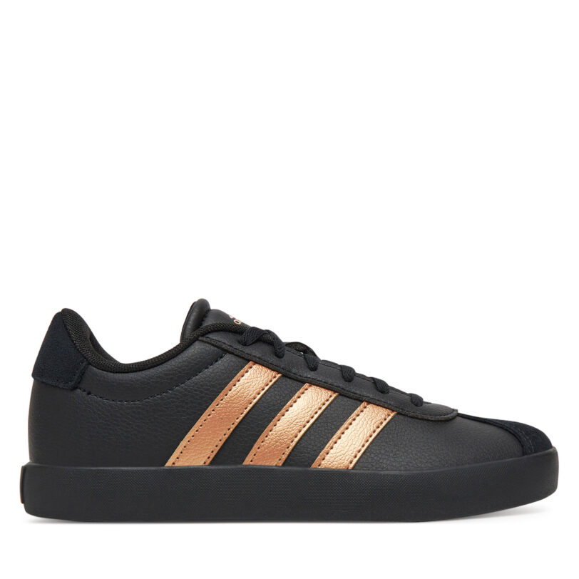 Сникърси adidas Vl Court 3.0 K JQ1596 Черен цвят на ниска цена