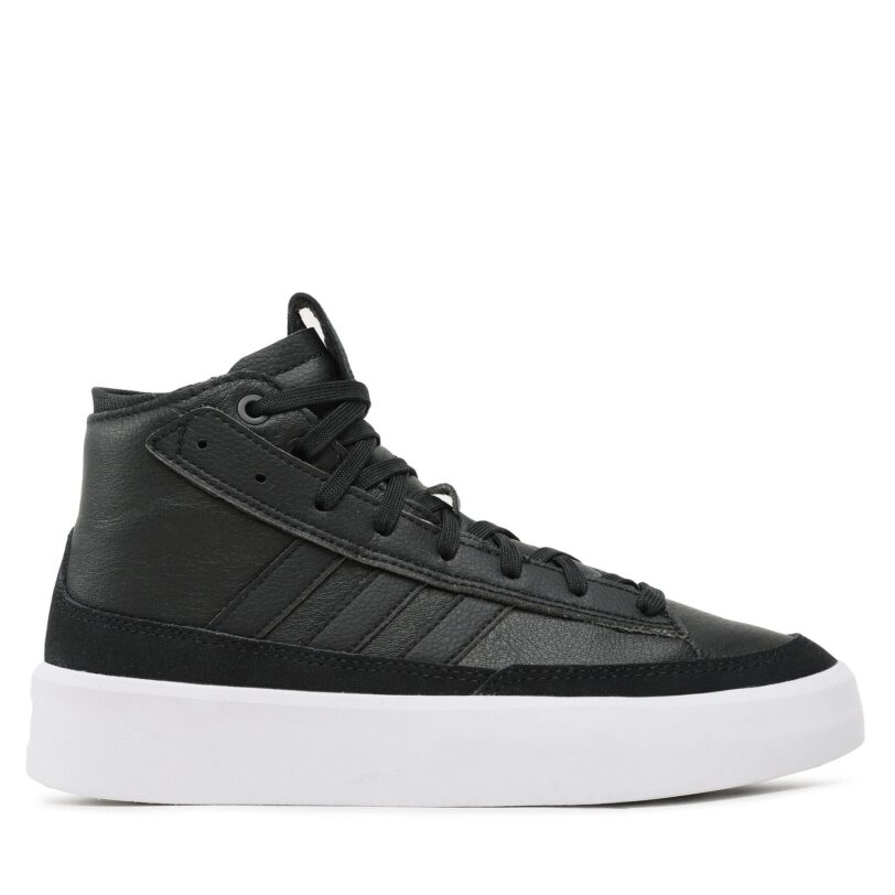 Сникърси adidas Znsored Hi Prem Leather IG0437 Черен цвят на ниска цена