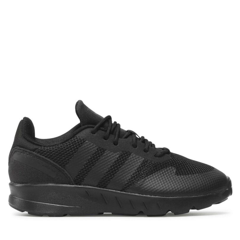 Сникърси adidas Zx 1K C Q46276 Черен цвят на ниска цена