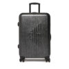 Среден куфар Emporio Armani EM001930 AF15459 U8097 Сив цвят на ниска цена
