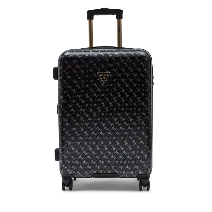 Среден куфар Guess Jesco (H) Travel Bags TWH838 99820 Черен цвят на ниска цена