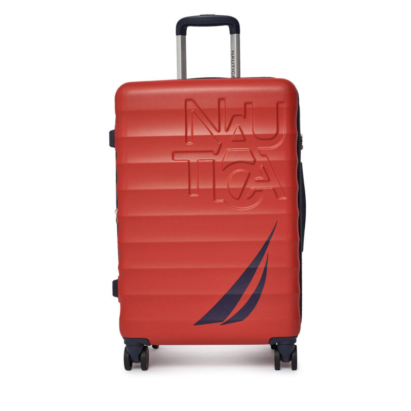 Среден куфар Nautica NTC-KS-004-07-M Червен цвят на ниска цена