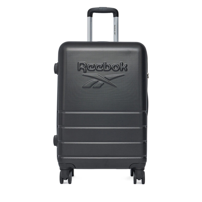 Среден куфар Reebok RBK-WAL-001-CCC-M Черен цвят на ниска цена