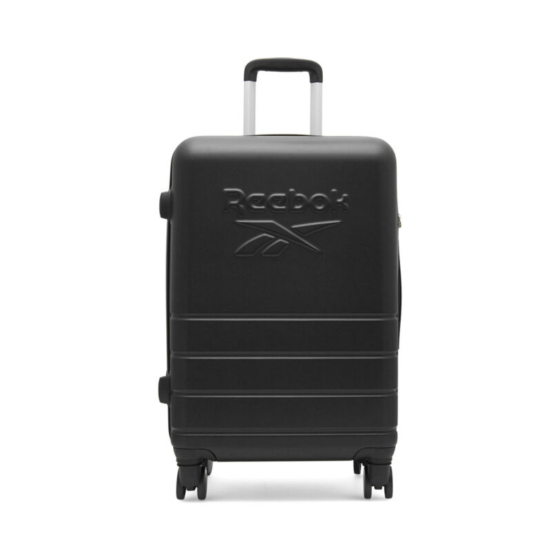 Среден куфар Reebok RBK-WAL-001-CCC-M Черен цвят на ниска цена