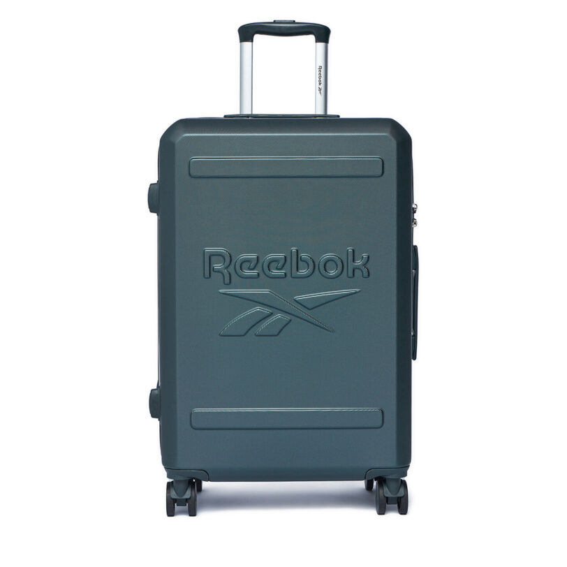 Среден куфар Reebok RBK-WAL-024-CCC-M Зелен цвят на ниска цена