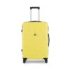 Среден куфар Semi Line T5619-4 Жълт цвят на ниска цена