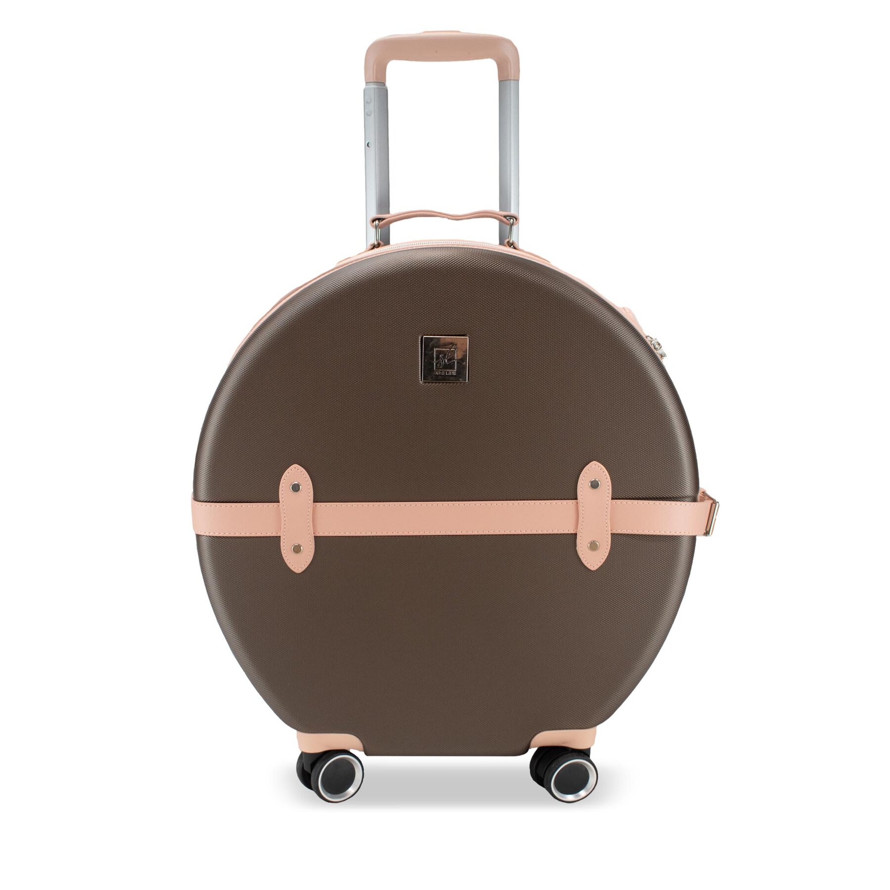 Среден куфар Semi Line T5673-3 Кафяв цвят на ниска цена