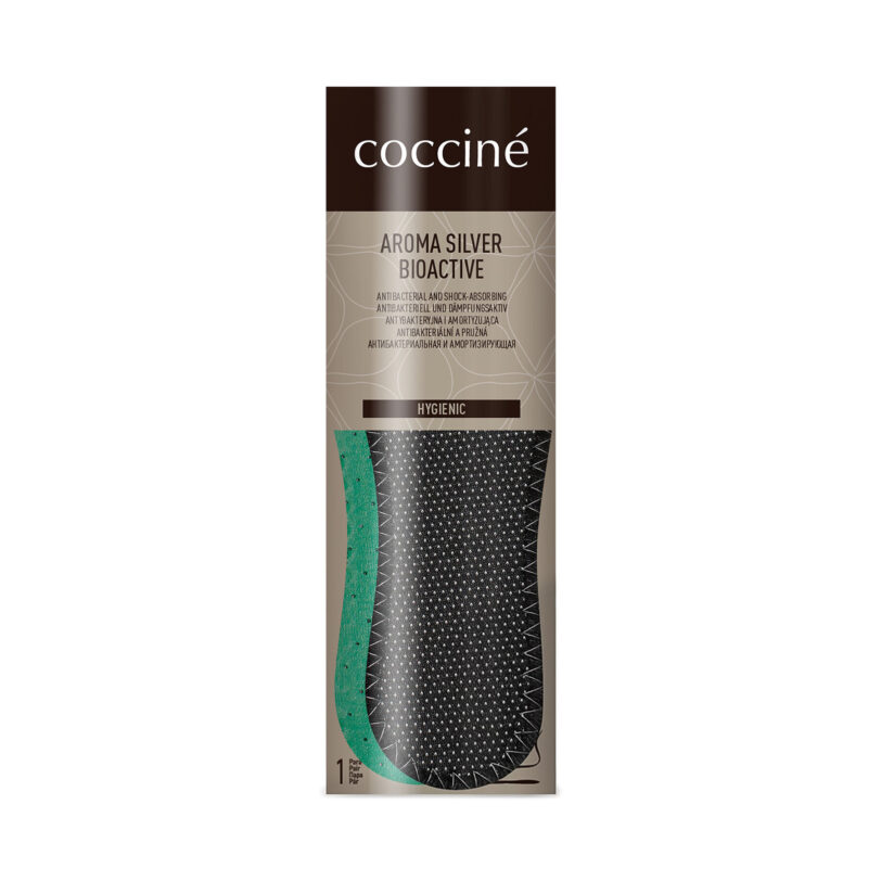 Стелки Coccine Aroma-Silver Bioactive Черен цвят на ниска цена