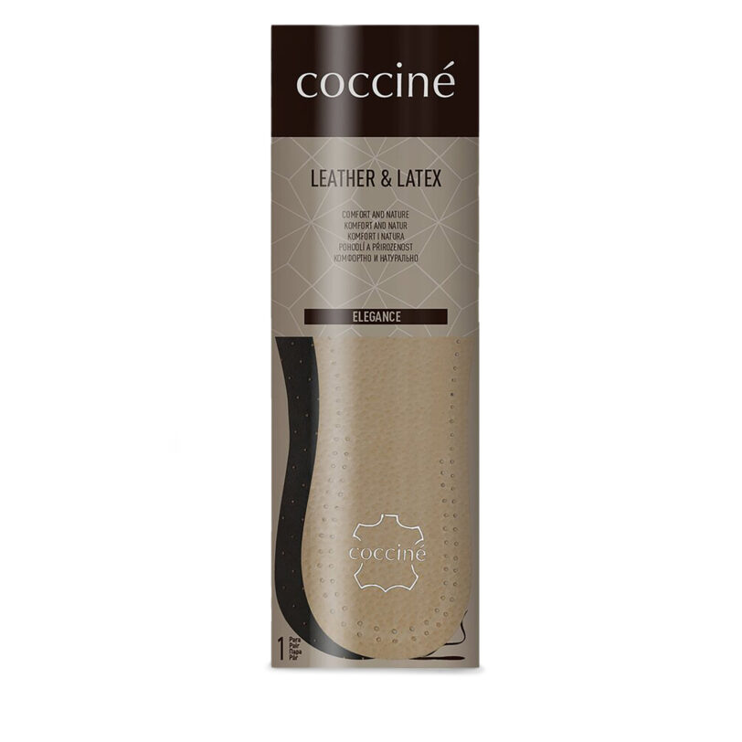 Стелки Coccine Leather&Latex Бежов цвят на ниска цена