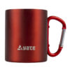Термо чаша с карабинер YATE Stainless Steel - Червен на ниска цена