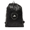 Торба adidas by Stella McCartney adidas By Stella McCartney Gymsack Croc AOP Shine JY4205 Черен цвят на ниска цена