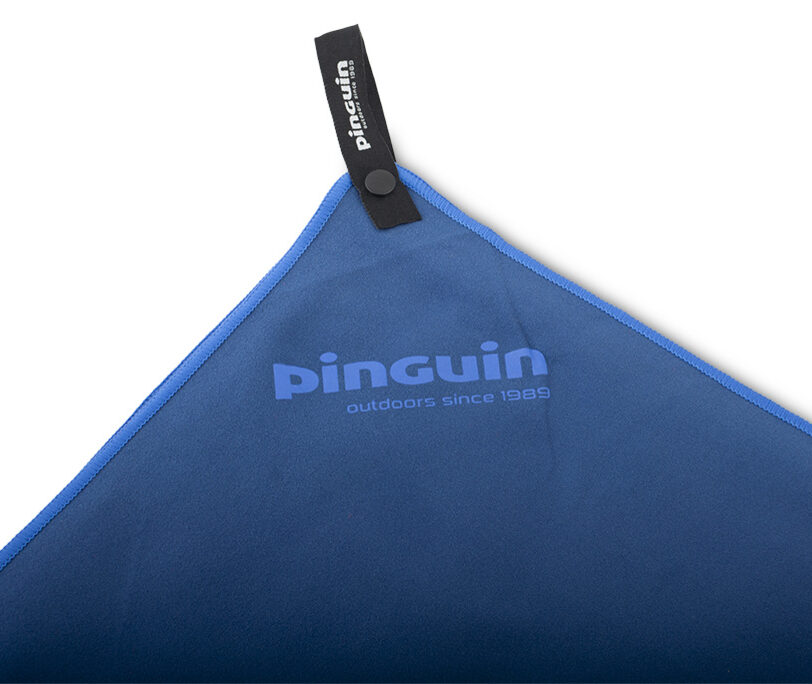 Туристическа кърпа PINGUIN Micro Towel Logo M - Син на ниска цена