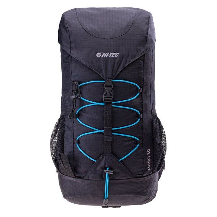 Туристическа раница HI-TEC Maro 30 л - Черен на ниска цена