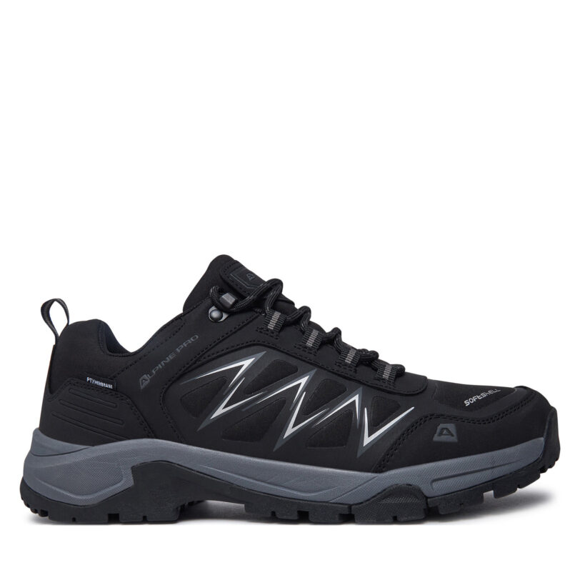 Туристически ALPINE PRO Nige UBTD405990PL Черен цвят на ниска цена